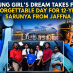 A Young Girl’s Dream Takes Flight: An Unforgettable Day for 12-Year-Old Sarunya from Jaffna
