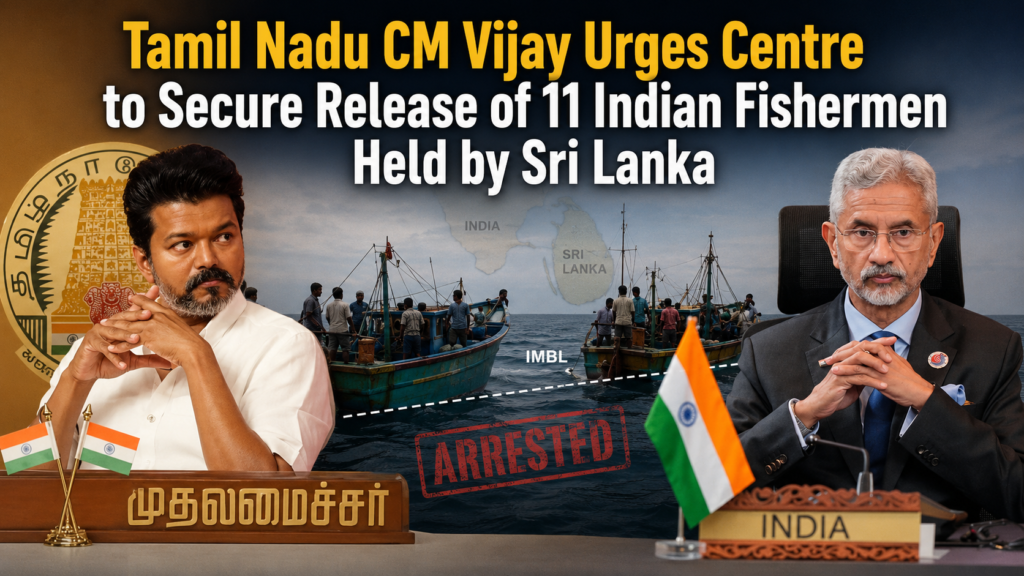 TamilNadu_CM_Vijay_Indian_Foreign_Minister_SriLanka_fishermen